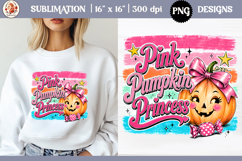 Cute girly Halloween sublimation PNG|Coquette Pink Halloween Product Image 1