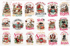 Christmas Reading sublimation bundle 40 designs PNG Product Image 2