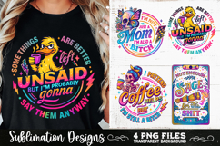 Funny Skeletons Sarcastic Adult humor Retro PNG Sublimation Product Image 3