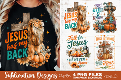 Christian Fall Inspirational 4 PNG Retro PNG Sublimation Product Image 2