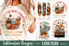 Christian Fall Inspirational 4 PNG Retro PNG Sublimation Product Image 6