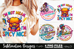 Funny Skeletons Sarcastic Adult humor Retro PNG Sublimation Product Image 6