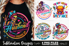 Funny Skeletons Sarcastic Adult humor Retro PNG Sublimation Product Image 7