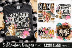Trendy Mama PNG , Retro Collage Mama 4 Designs Sublimation Product Image 6