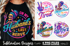 Funny Skeletons Sarcastic Retro PNG Sublimation Product Image 7