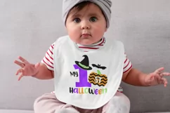 My first halloween SVG, My 1st halloween SVG, Pumpkin SVG Product Image 2