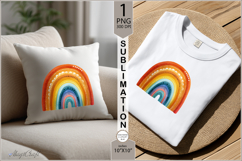 Rainbow sublimation| Rainbow|Tote Bag Design| Sublimation Product Image 2
