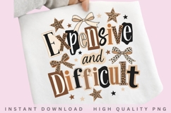 Expensive And Difficult Leopard PNG Bundle Product Image 2
