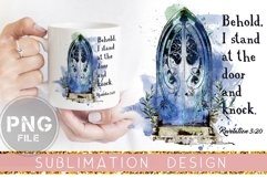 Christian Design Sublimation Png | Bible Quote Religious Product Image 1