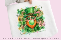 Cool Leprechaun PNG Design Product Image 1