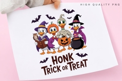 Honk Trick or Treat Goose PNG, Funny Halloween Goose Product Image 3