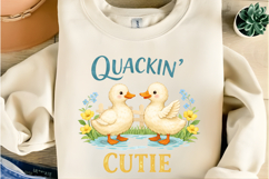 Quackin’ Cutie Duck PNG Design Product Image 6