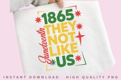 Juneteenth 1865 PNG Design Product Image 1