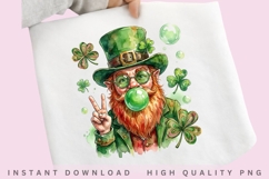 Lucky Leprechaun Bubble Gum PNG Product Image 2