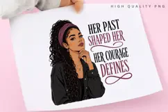 Her Courage Defines Her PNG Sublimation Design Product Image 3