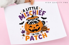 A Little Mischief In The Patch PNG Sublimation Design Product Image 3