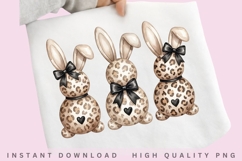Leopard Easter Bunny PNG Design Product Image 2
