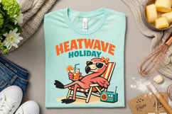 Heatwave Holiday Cute Flamingo Summer Beach Vacation Product Image 3
