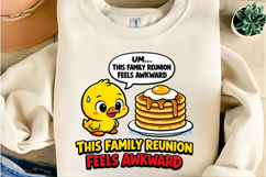 Funny Easter Chick Family Reunion Feels Awkward PNG Design Product Image 5