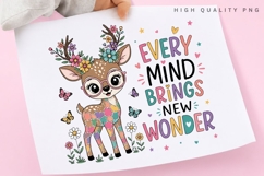 Every Mind Brings New Wonder PNG Sublimation Design Product Image 3