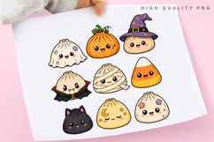 Kawaii Halloween Dumpling PNG Clipart, Spooky Bao Product Image 3