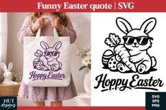 Funny Easter quote SVG Funny Easter bundle Baby Animals Product Image 2