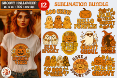 Groovy Boho Halloween Sublimation Bundle Product Image 1