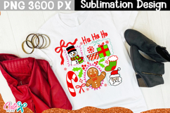 Holiday Coquette Sublimation PNG | Christmas Craft Design Product Image 2