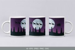 Sublimation Christmas Night for Mug Product Image 1