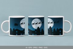 Sublimation Christmas Night for Mug Product Image 1