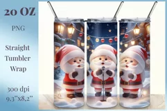 Christmas tumbler wrap design with cute and funny snowmen, bright beautiful colors and high quality perfect for printing and sublimation Cricut Crafts