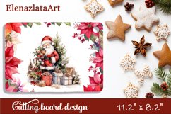 Sublimation cutting board santa claus, Sublimation Winter Product Image 1