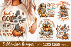 Christian Fall Inspirational 4 PNG Retro PNG Sublimation Product Image 3