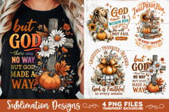 Christian Fall Inspirational 4 PNG Retro PNG Sublimation Product Image 1