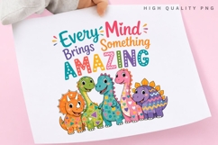 Every Mind Brings Something Amazing PNG Sublimation Design Product Image 3