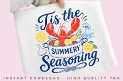 Tis the Summery Season Lobster Boil PNG Product Image 1