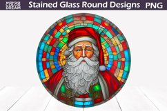 Stained Glass Round PNG | Round Coaster Bundle Product Image 29
