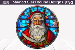 Stained Glass Round PNG | Round Coaster Bundle Product Image 30