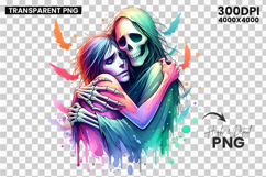 pastel grim reaper png, halloween cute reaper, kawaii grim reaper pastel, pastel spooky reaper, grim reaper hug png, pastel reaper sublimation, halloween pastel grim reaper clipart, cute reaper pastel art, reaper hugging png, pastel halloween hug