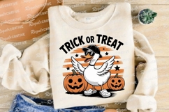 Halloween Duck with Sunglasses and Jack Sublimation PNG Product Image 4