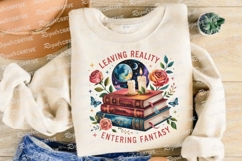 Whimsical Books With Candles Fantasy Sublimation PNG Product Image 4