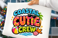 Coastal Cutie Crew Summer Beach Vacation PNG Design Product Image 7