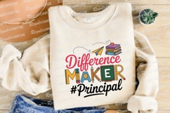 Principal Appreciation Design Difference Sublimation PNG Product Image 4
