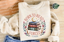 Watercolor Books Design For Reading Lovers A Sublimation PNG Product Image 4