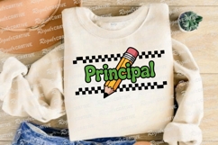 Principal Graphic Design With Pencil Sublimation PNG Product Image 4