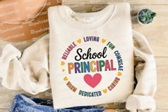 Appreciating School Principal With Heartfelt Sublimation PNG Product Image 4