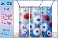 This enchanting sublimation tumbler wrap design encapsulates the serene beauty of meadow flowers, poppies and dandelions, bringing a touch of nature&#039;s elegance to your everyday routine.