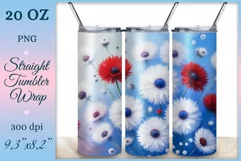 This enchanting sublimation tumbler wrap design encapsulates the serene beauty of meadow flowers, poppies and dandelions, bringing a touch of nature's elegance to your everyday routine.