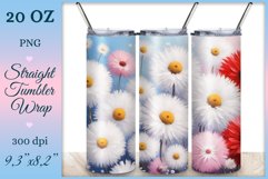 This enchanting sublimation tumbler wrap design encapsulates the serene beauty of meadow flowers, poppies and dandelions, bringing a touch of nature's elegance to your everyday routine.