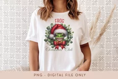 Frog Christmas Club PNG - Cute Pet Holiday Design Product Image 2